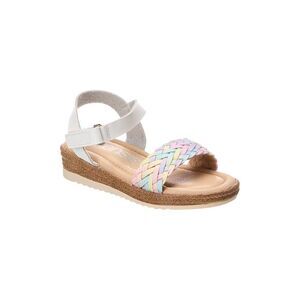 Josmo Girl's Leather Sandal, Multi